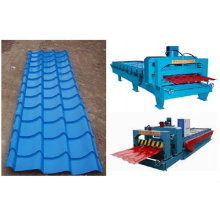 JCX 1100 glazed tiles colored steel roll forming machine